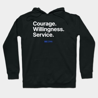 Courage. Willingness. Service. | DC CMA Hoodie